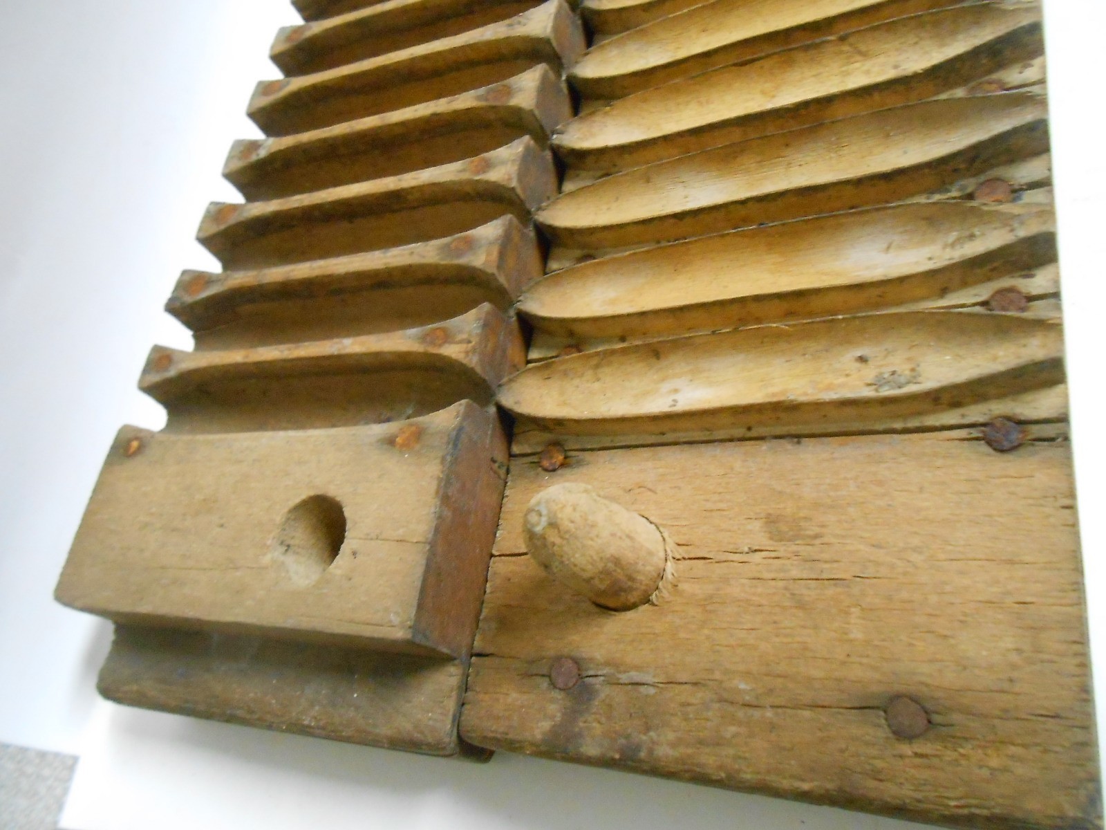 Antique Wooden 20 Cigar Mold Press Welker & Wimmer Wiesloch Primitive Farmhouse