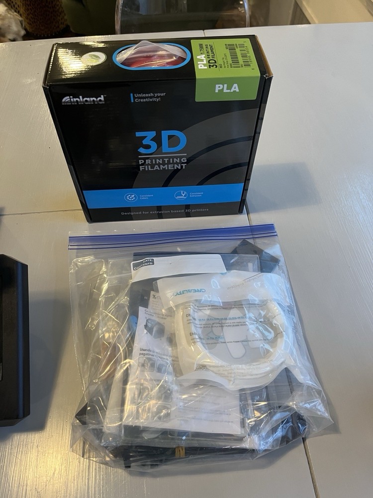 Creality Ender 3 V2 3D Printer NEW Assembled Untested All Accessories & Filament