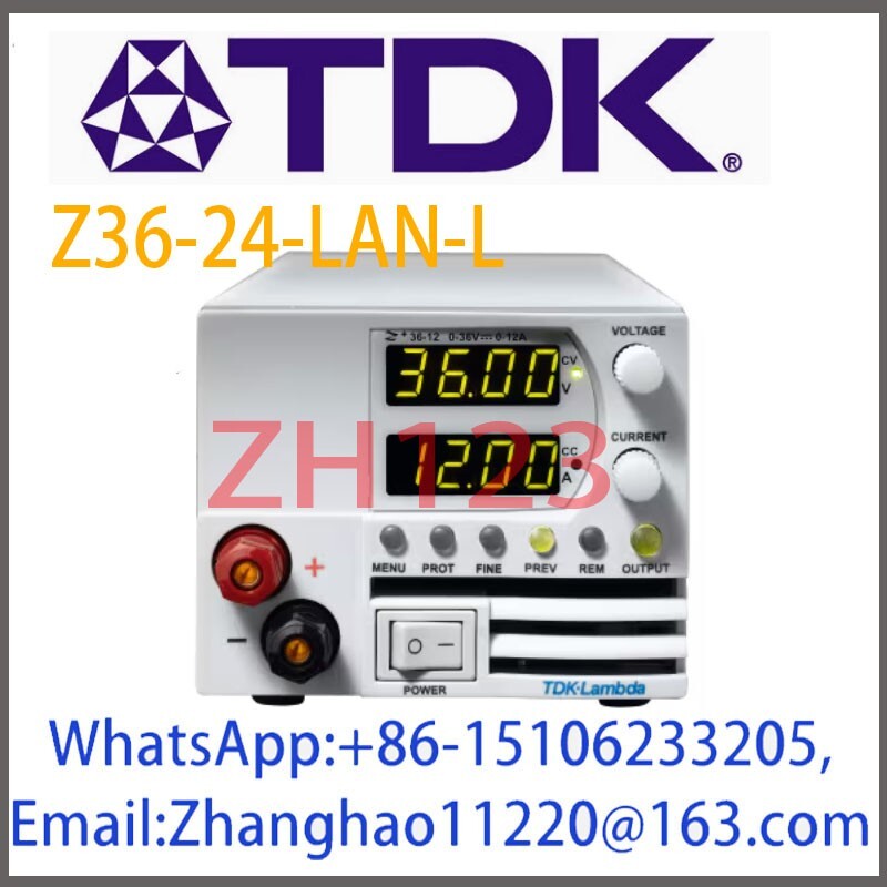 TDK-LAMBDA  Z36-24-LAN-L  Programmable DC Power Supply