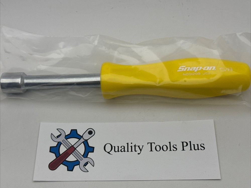 Snap On NEW 5/8" Yellow Nut Driver NDD120B