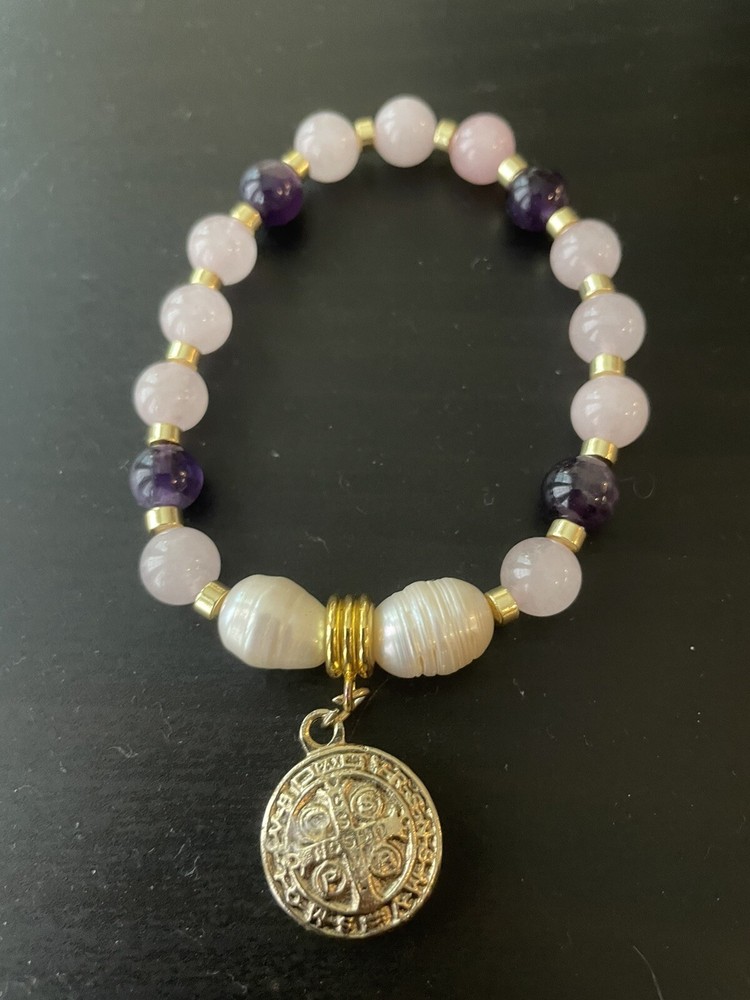 San Benito Natural Gemstone Rose Quarz