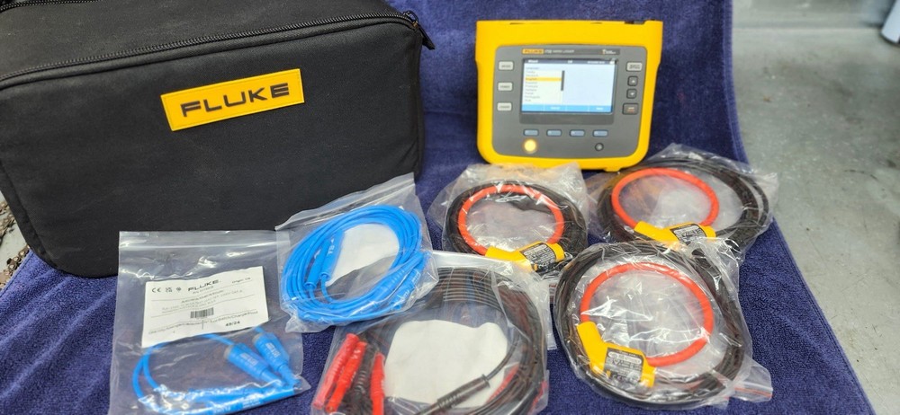 Fluke 1730 Three 3 Phase Power Quality Energy Logger Analyzer. Never Used-