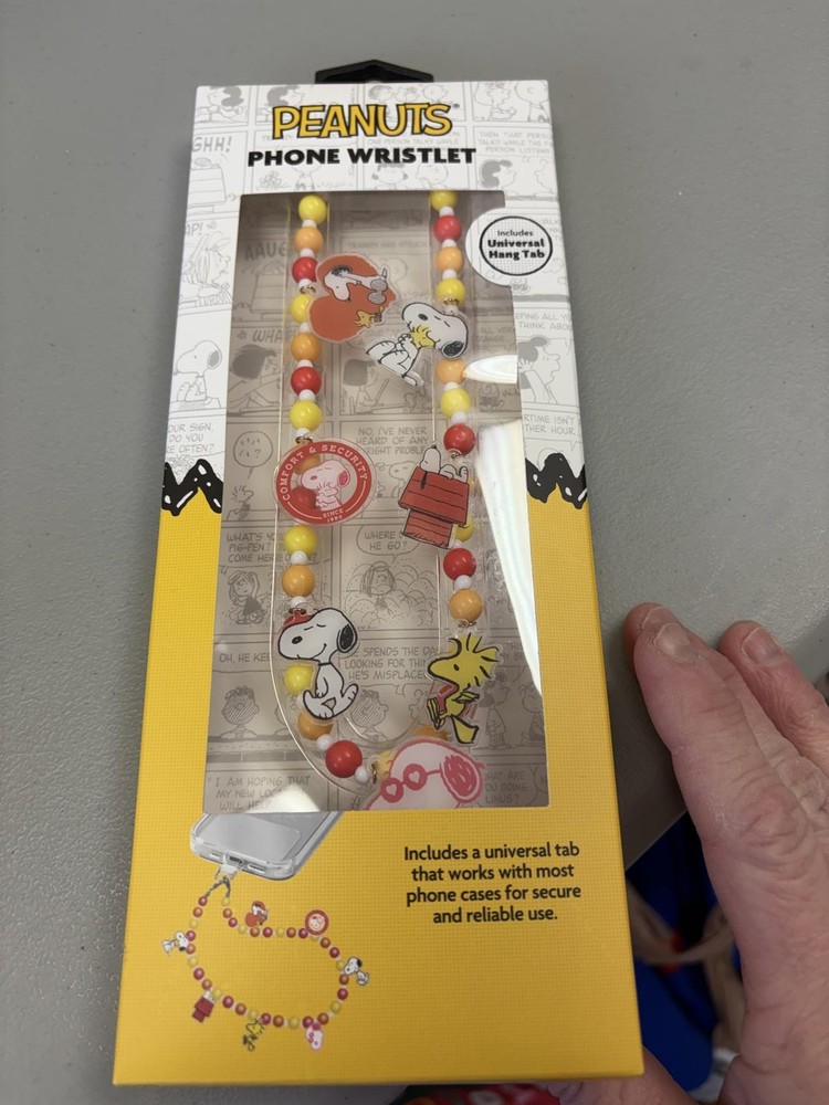 Peanuts Phone Wristlet with Universal Hang Tab