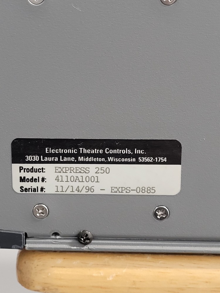 ETC Express 250 Lighting Control Console Model 4110A1001 - #C