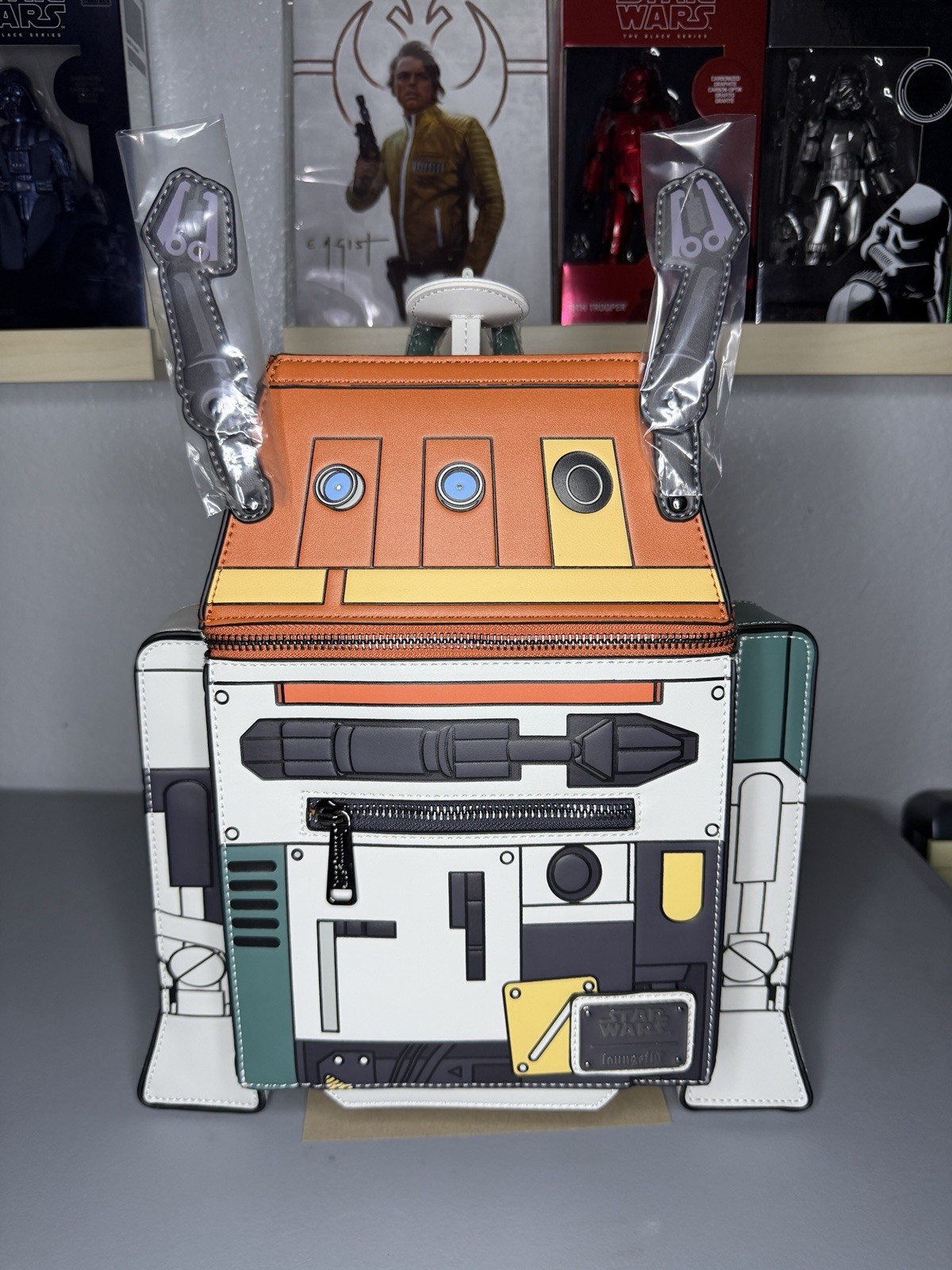 Star Wars Loungefly CHOPPER C1-10P Mini Backpack NEW