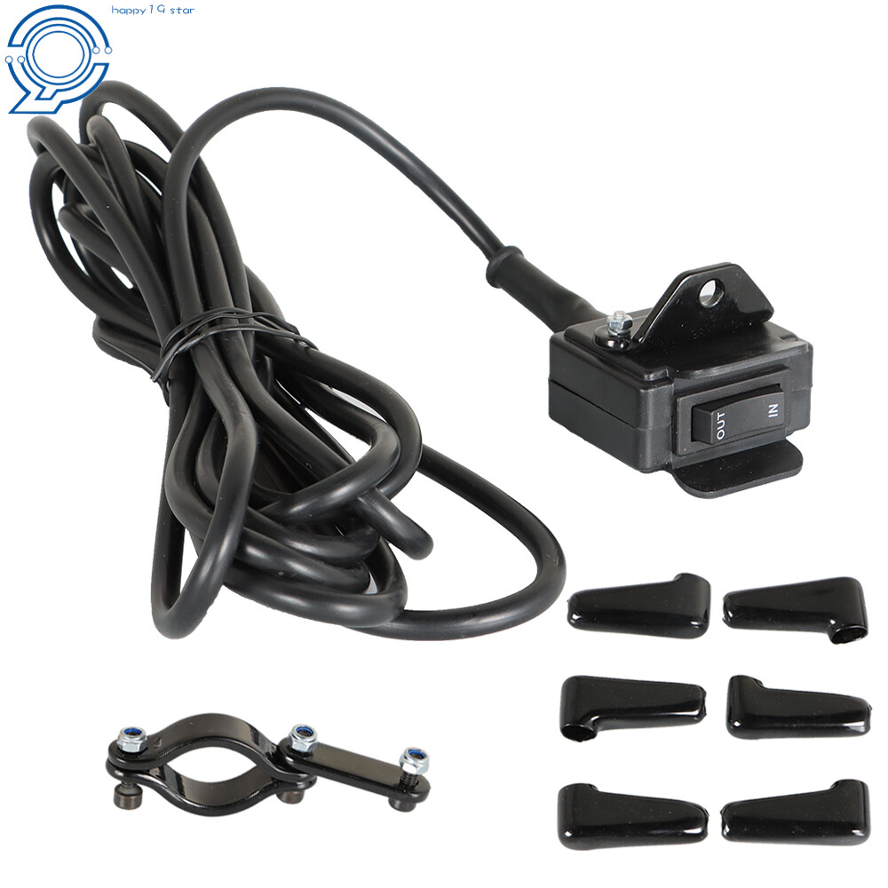 12V Winch Rocker Thumb Switch Handle Bar Control & Bracket for KFI WARN