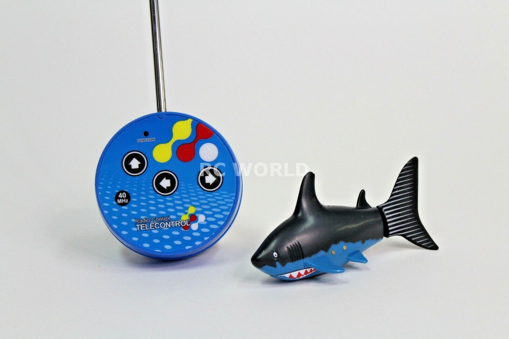 Remote Control RC Micro SHARK Robo Fish MINI SHARK Aquarium Toy -SHAKE-