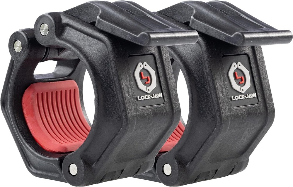 Lock-Jaw OLY 2 Olympic Barbell Collar - Quick Release Clamp Black