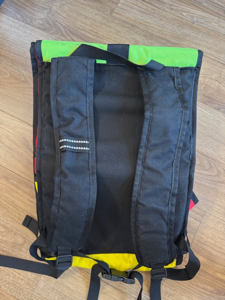 Green Guru Joyride Roll Top Backpack 24L Assorted Multi-color