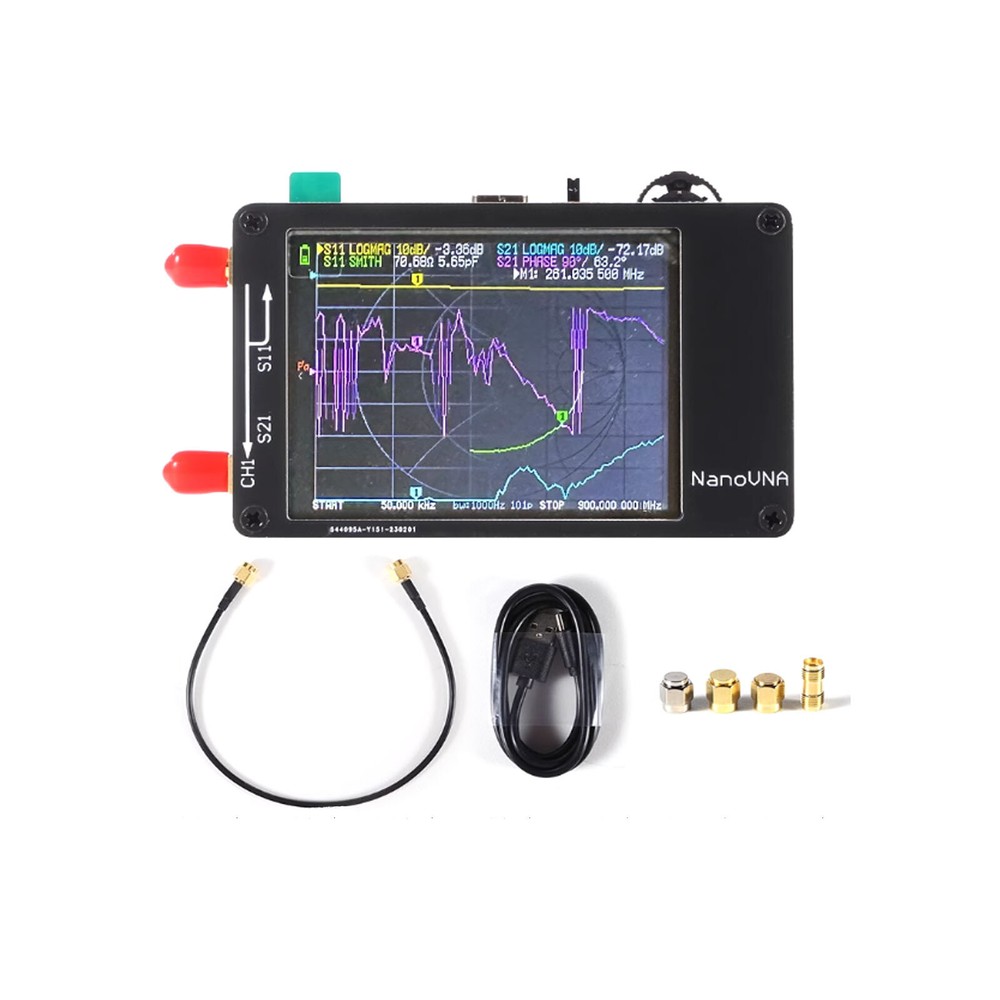 2.8inch NanoVNA Vector Analyzer Network Antenna Analyzer 2.8HF MF HF VHF UHF