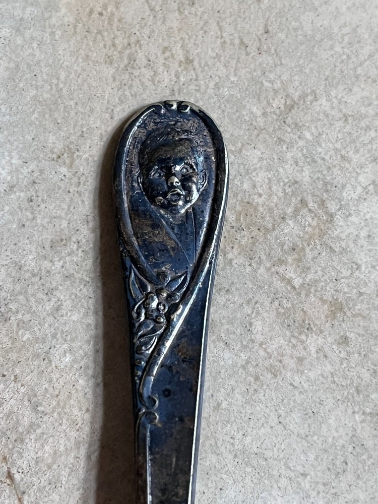 Vintage ~ GERBER ~ Baby Spoon ~ Winthrop Silverplate ~ 5.5" Long ~ 1950s