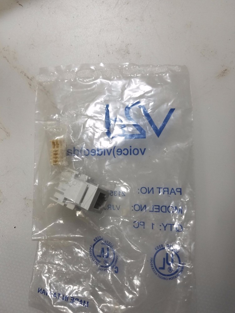 V2D TELEPHONE KEYSTONE JACK RJ11
