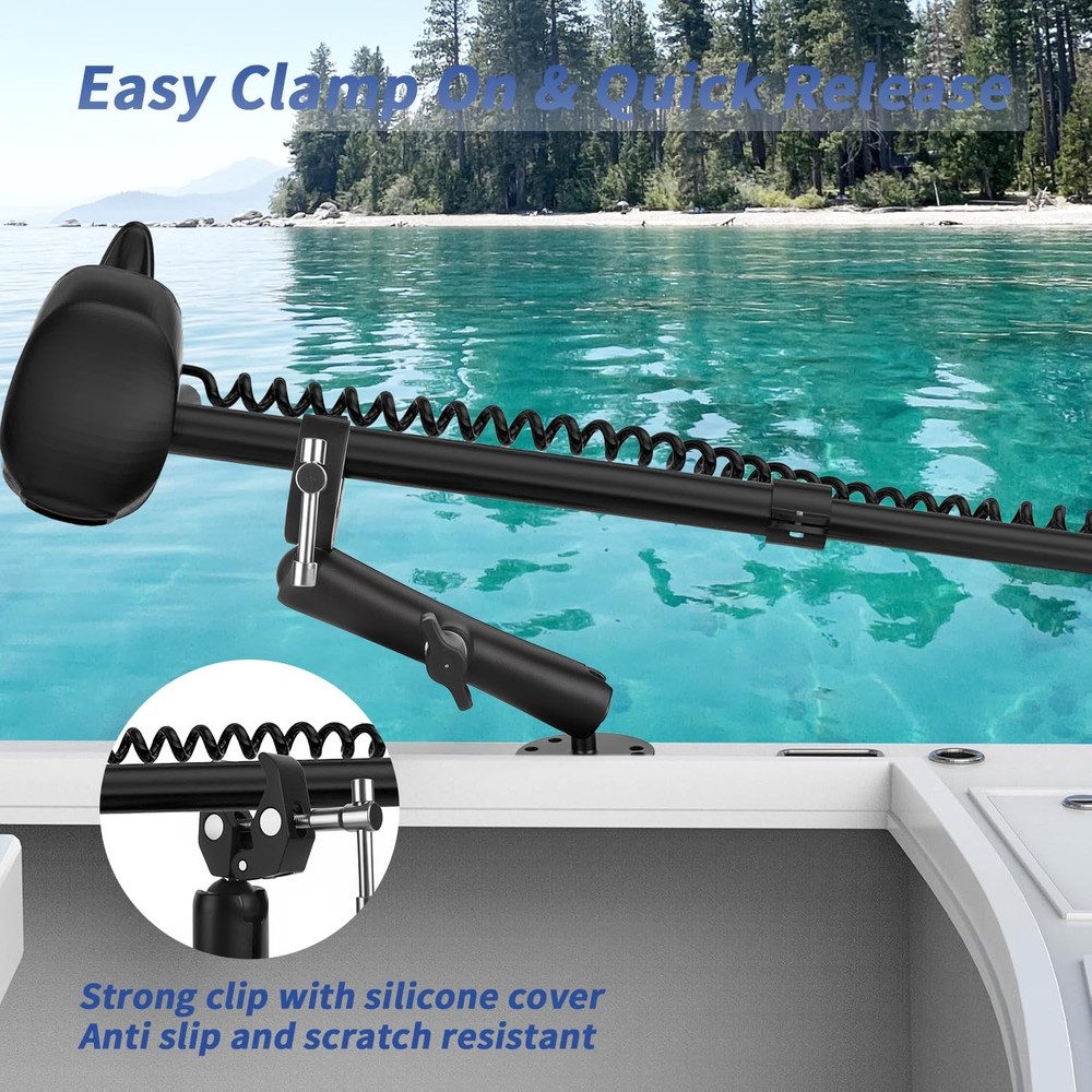 Trolling Motor Stabilizer Mount Support for Minn kota Terrova/Riptide Terrova/