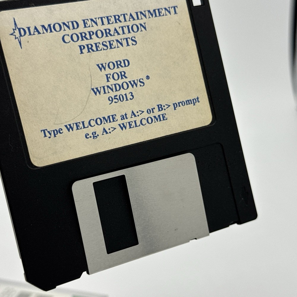 Vintage Computer Informative CDs & VHS Windows Word Typing & My Check Writer