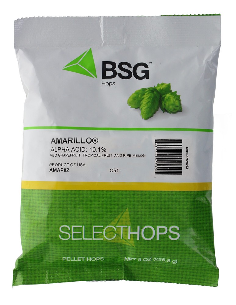Amarillo® (US) Hop Pellets 8 oz