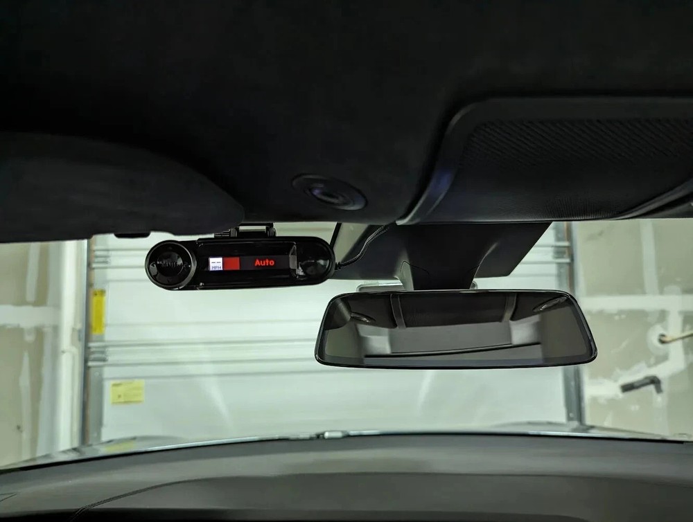 Headliner clip mounting system for Escort Radar Detector