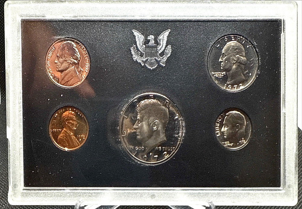 Uncirculated 1972 United States Proof Set