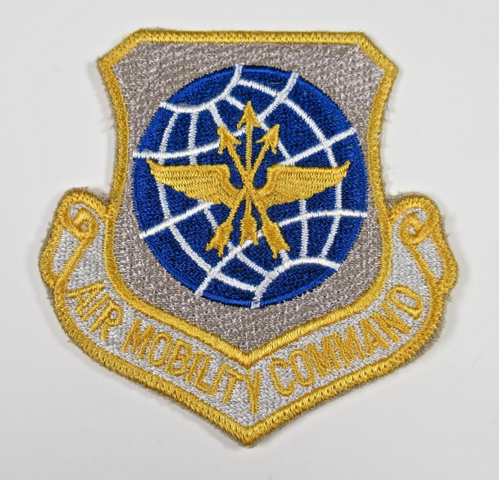 Air Mobility Command Vintage Embroidered Air Force Patch Sew On