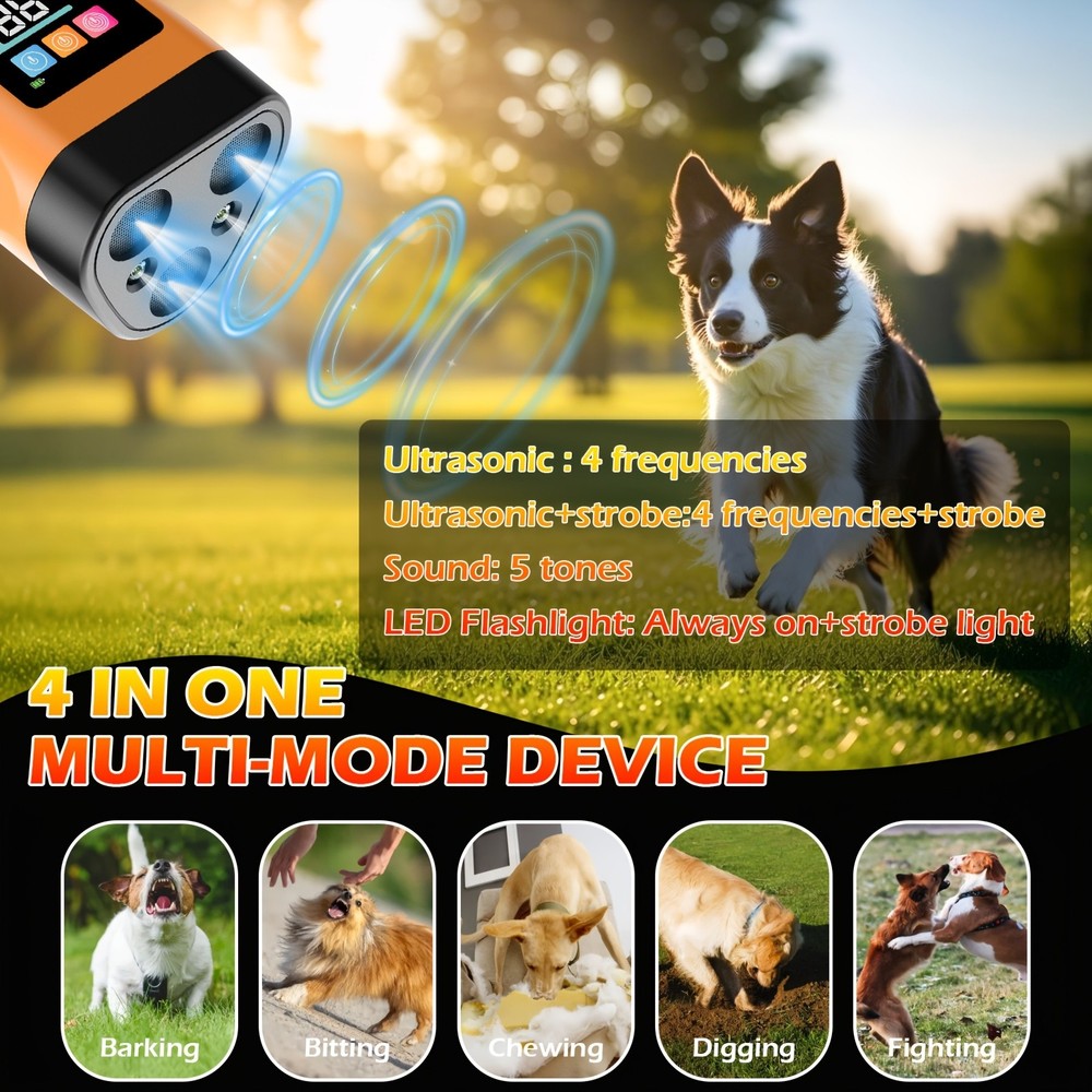 Effective Reliable Safe User-Friendly Lightweight Pet Anti-Barking Training Tool