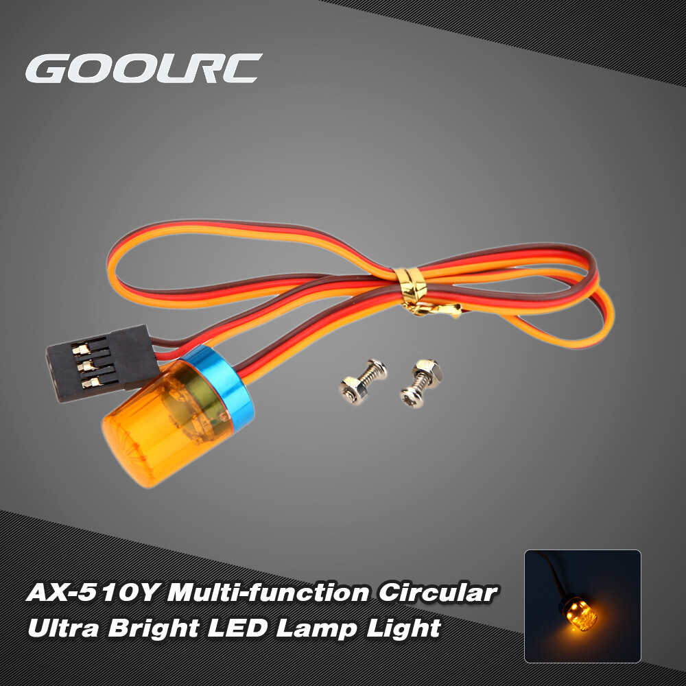 GoolRC AX-510Y Multi-function Circular Ultra Bright   for RC Car C4S0