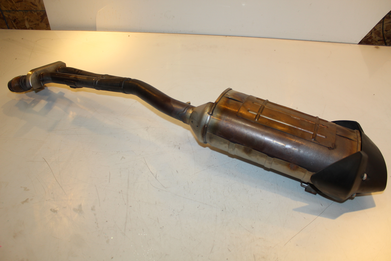 2007 Yamaha Phazer 500 Mountain Lite Exhaust Chamber Muffler Pipe