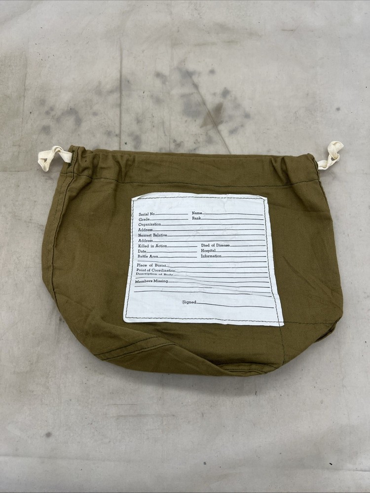 WW2 US Personal Effects Bag (FF356