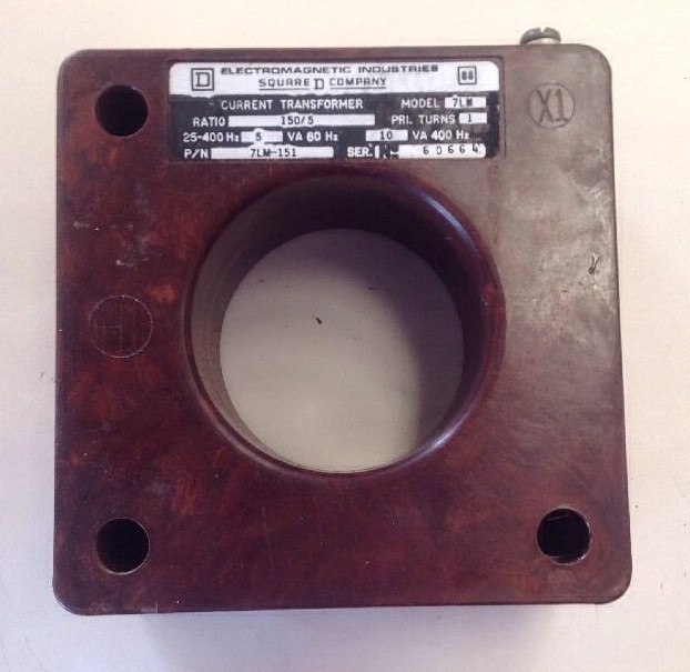 Square D Current Transformer 7LM151, 7LM-151
