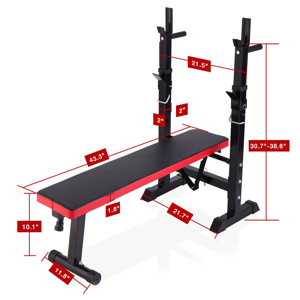 Adjustable Workout Bench Adjustable Folding Multifunctional Workout Station
