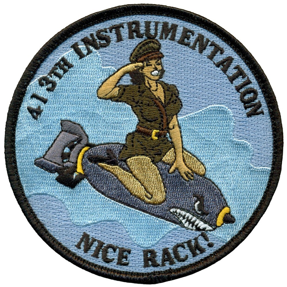 USAF  413th FLIGHT TEST SQUADRON – INSTRUMENTATION - PATCH