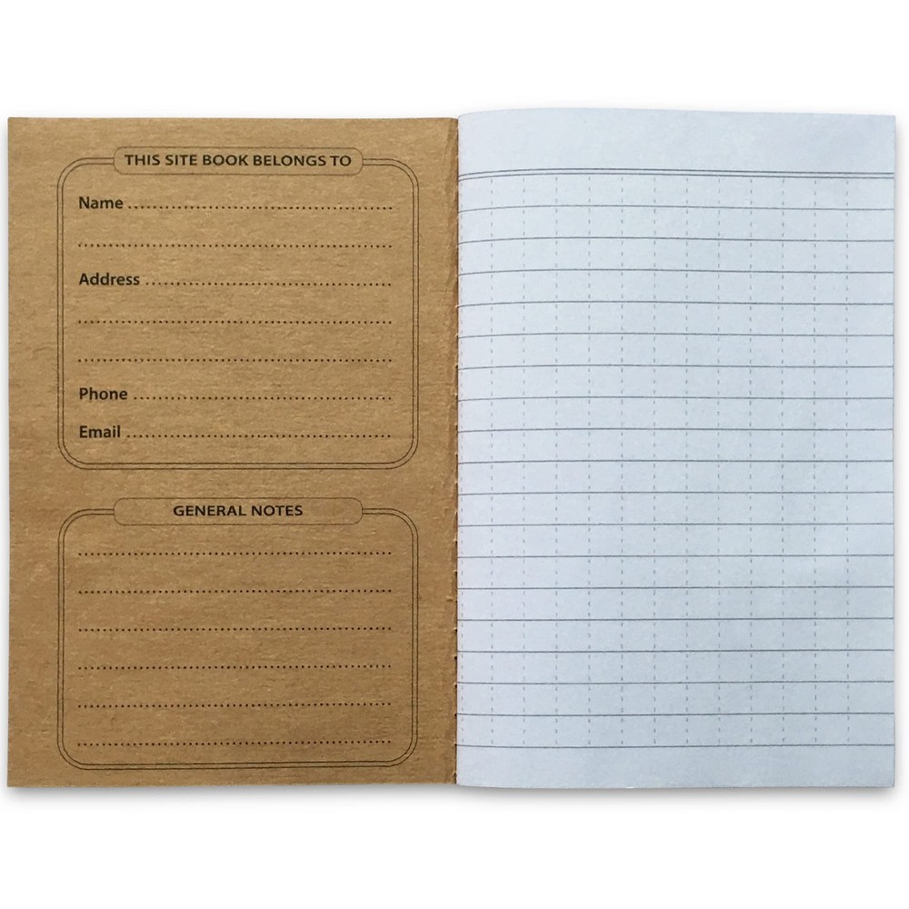 Sovereign-Gear Field Notes Notebooks 5 Pack | Small Memo Book White