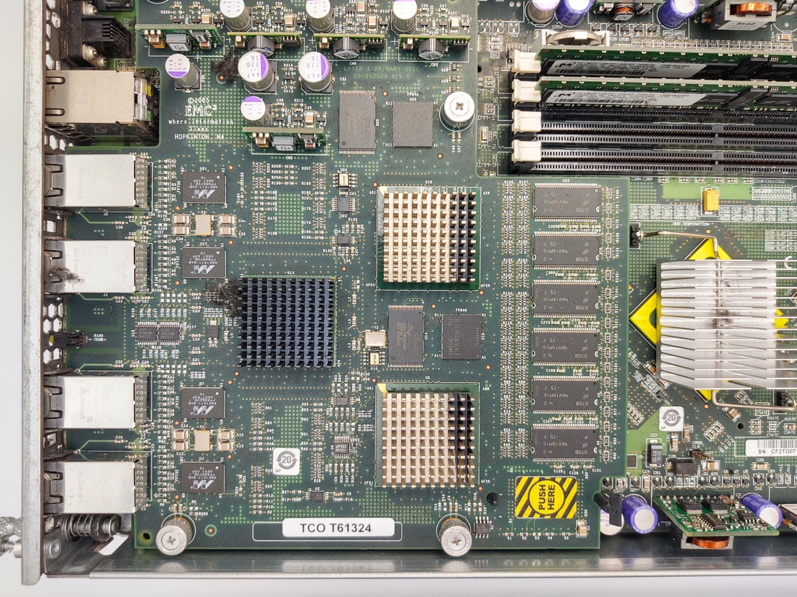 LOT OF 2 100-562-145 EMC CELERRA STORAGE PROCESSOR - FAST SHIPPING