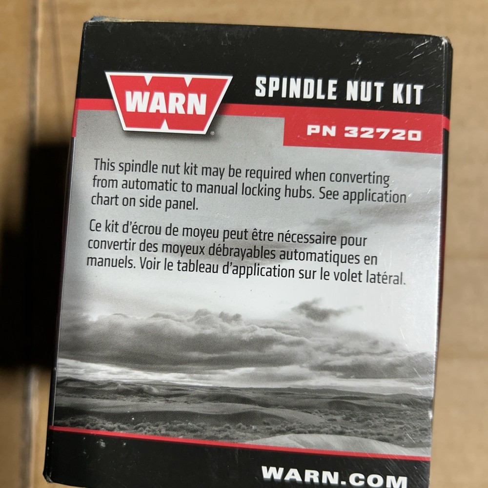 Warn 32720 SPINDLE NUT CONVERSION GM,FORD, Mazda.￼