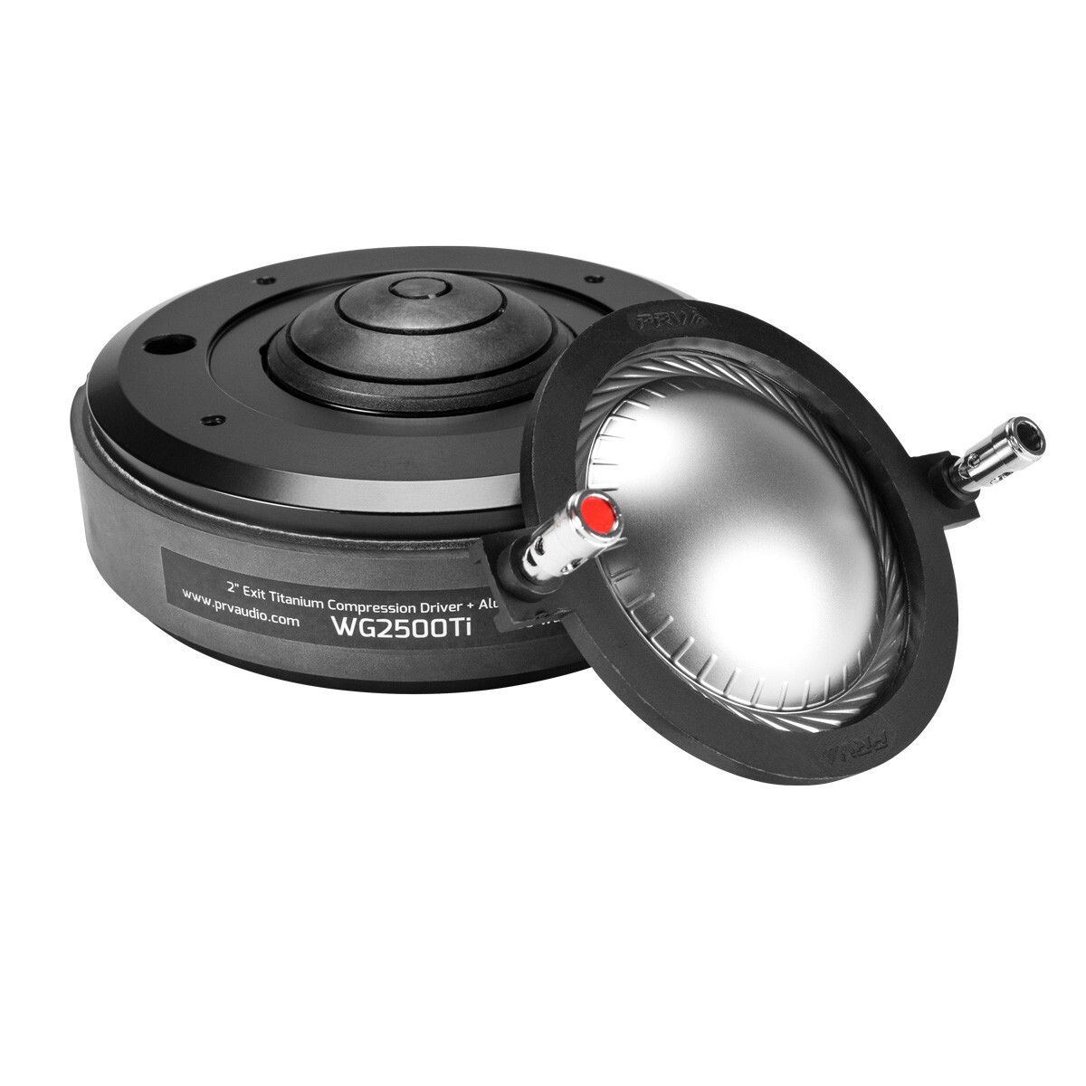 PRV Audio WG2500Ti 2" Titanium Compression Driver + WG14-50CR Horn Pro 200 Watts