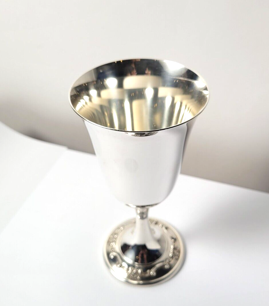 Water Goblet Strasbourg Sterling Silver GORHAM SILVER