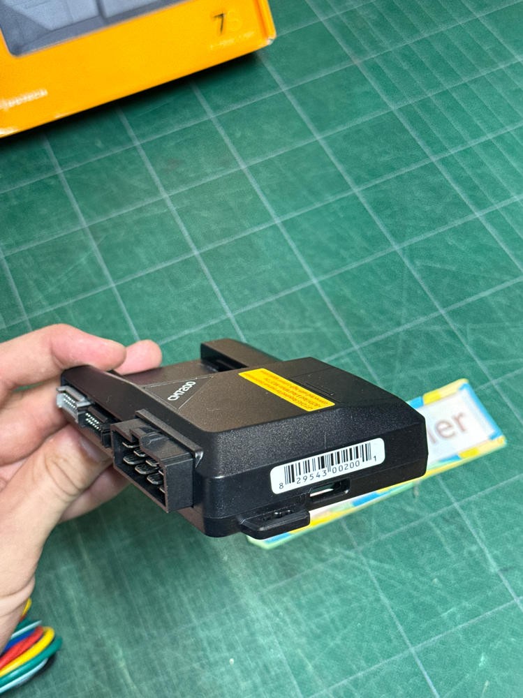 CompuStar Firstech CM7200 Remote Start w/ Box Cable UNTESTED As Shown EUC LOOK