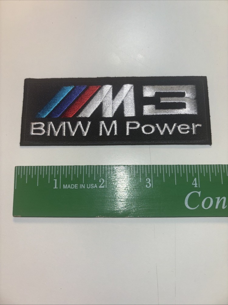 BMW "M" SERIES  EMBROIDERED IRON-ON PATCH
