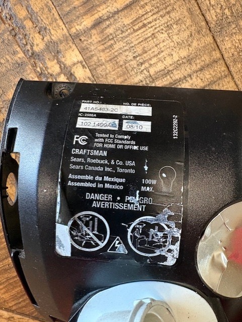 Liftmaster Chamberlain Logic Board 41A5483-2B Receiver RED Button