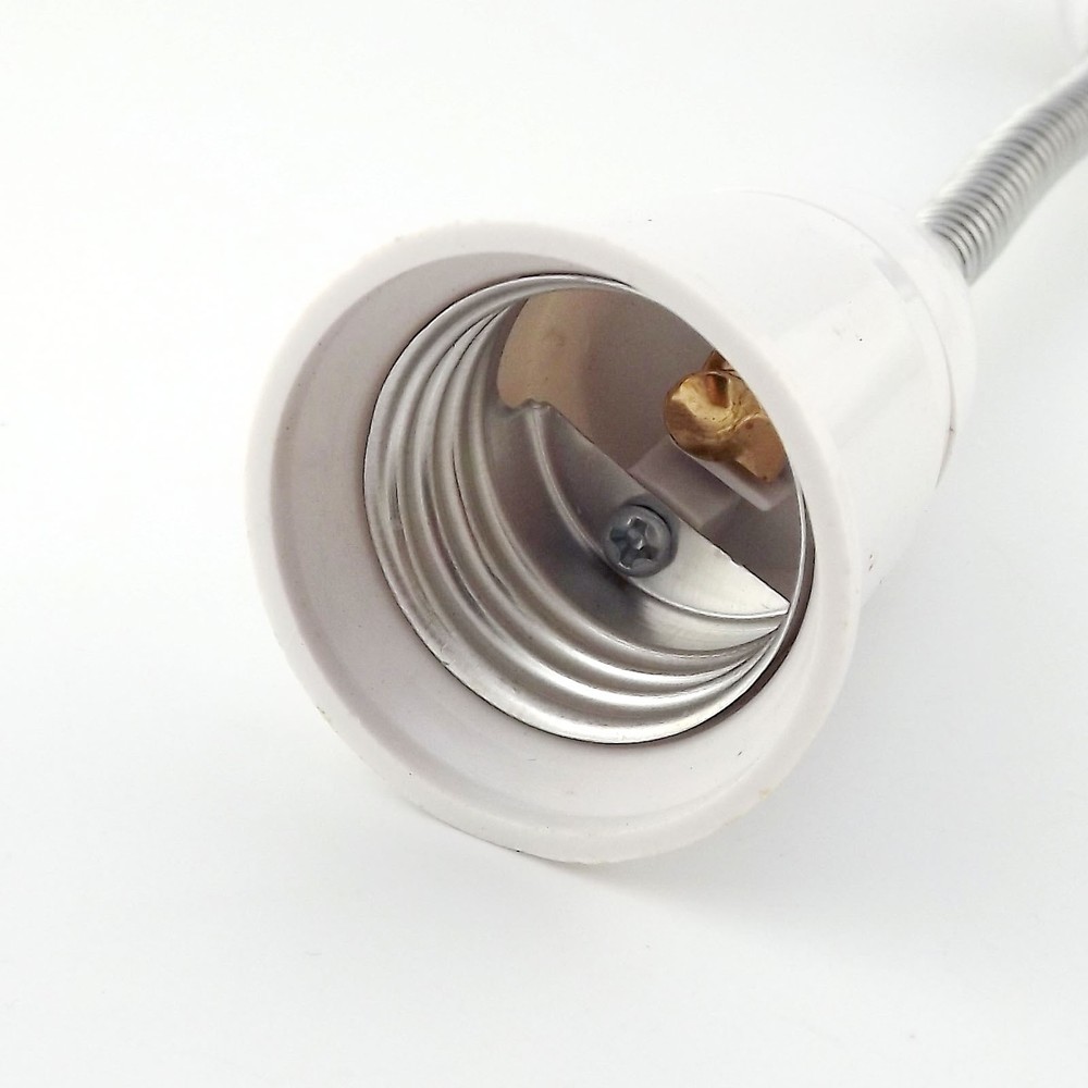E27 to E27 Light Lamp Flexible Extend Extension Adapter Converter Screw Socket
