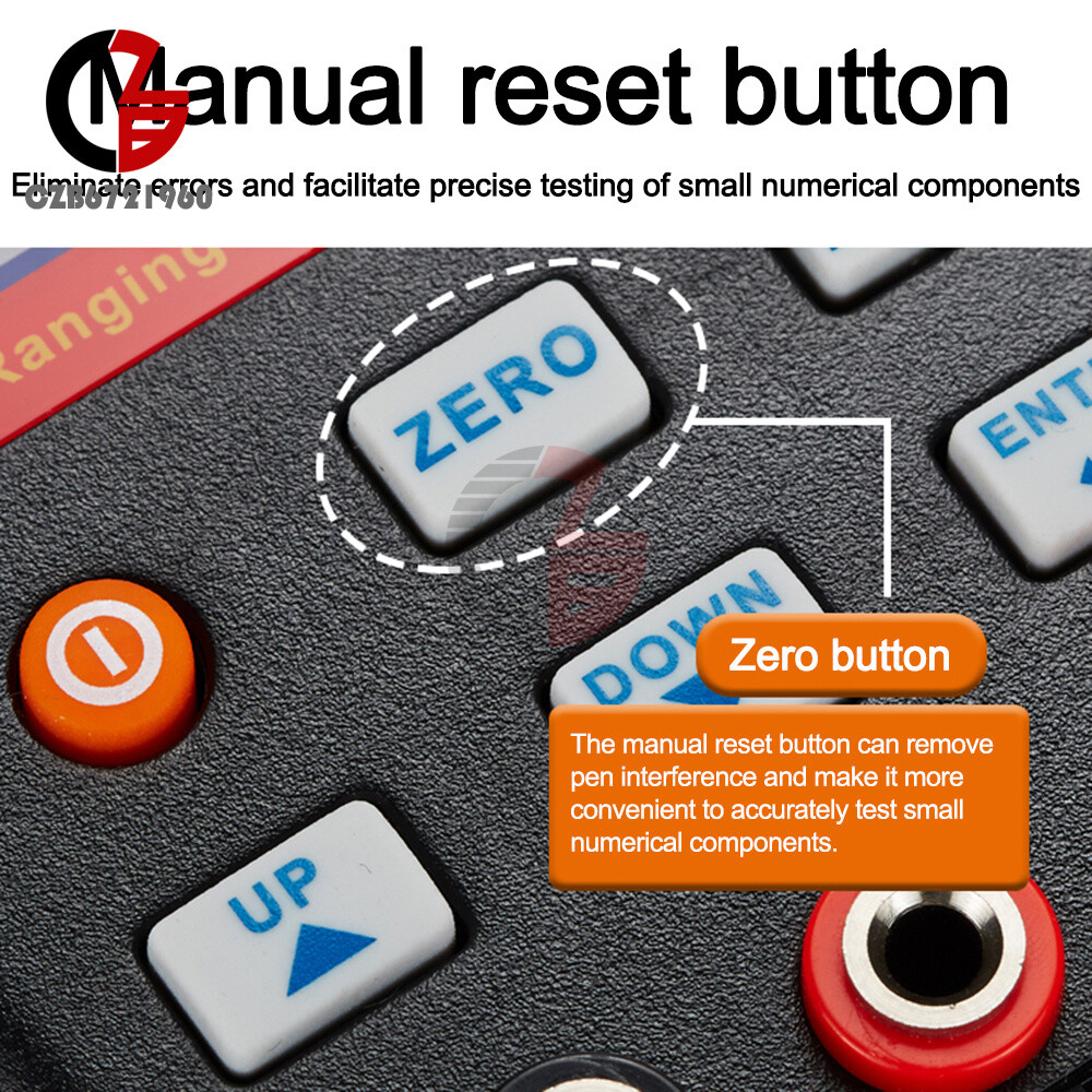 MLC500 Automatic Range Capacitance Inductance Meter Digital Capacitance Tester