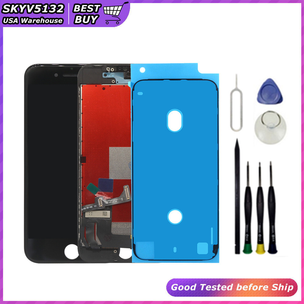 For iPhone SE 2022 3rd gen LCD Display Touch Screen Digitizer Assembly + Tools