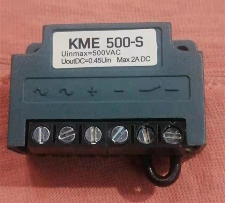 Motor brake rectifier KME 500-S Uinmax=500VAC 2A