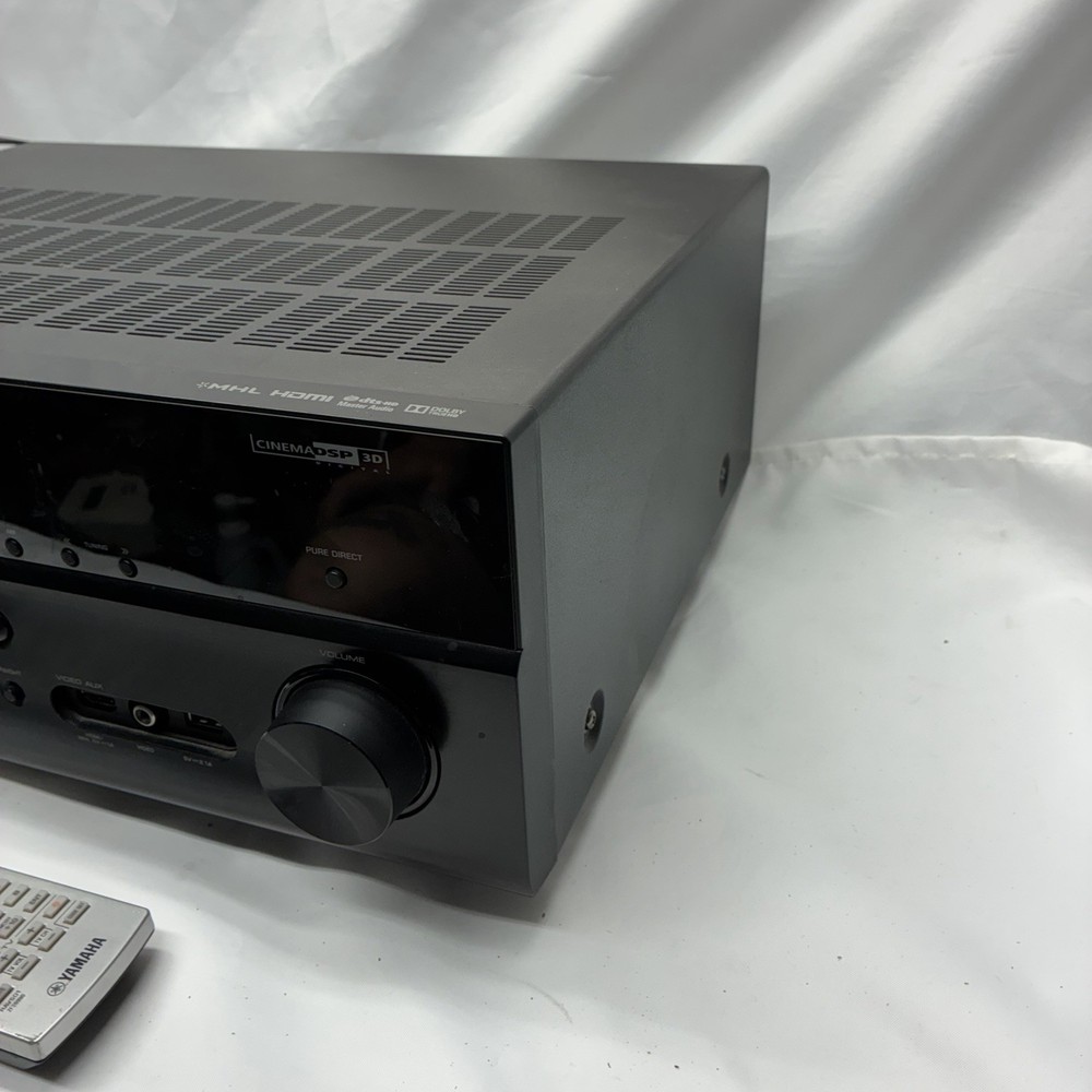 Yamaha RX-V675 AV Receiver 7.2 Channels Multi Zone - With Remote Bundle