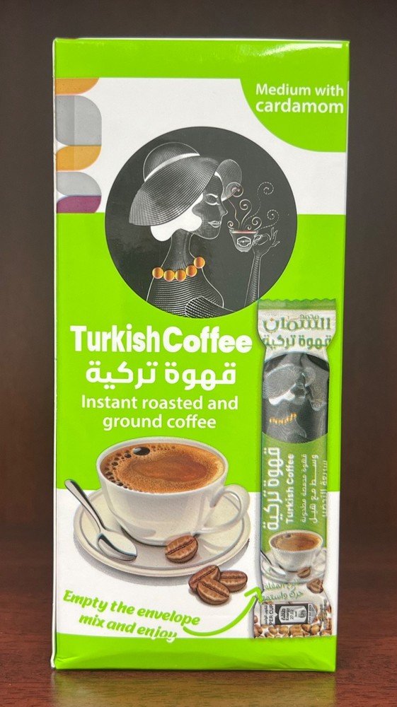 Mohammad Al Samman Turkish Coffee, Medium, 10 Sachets