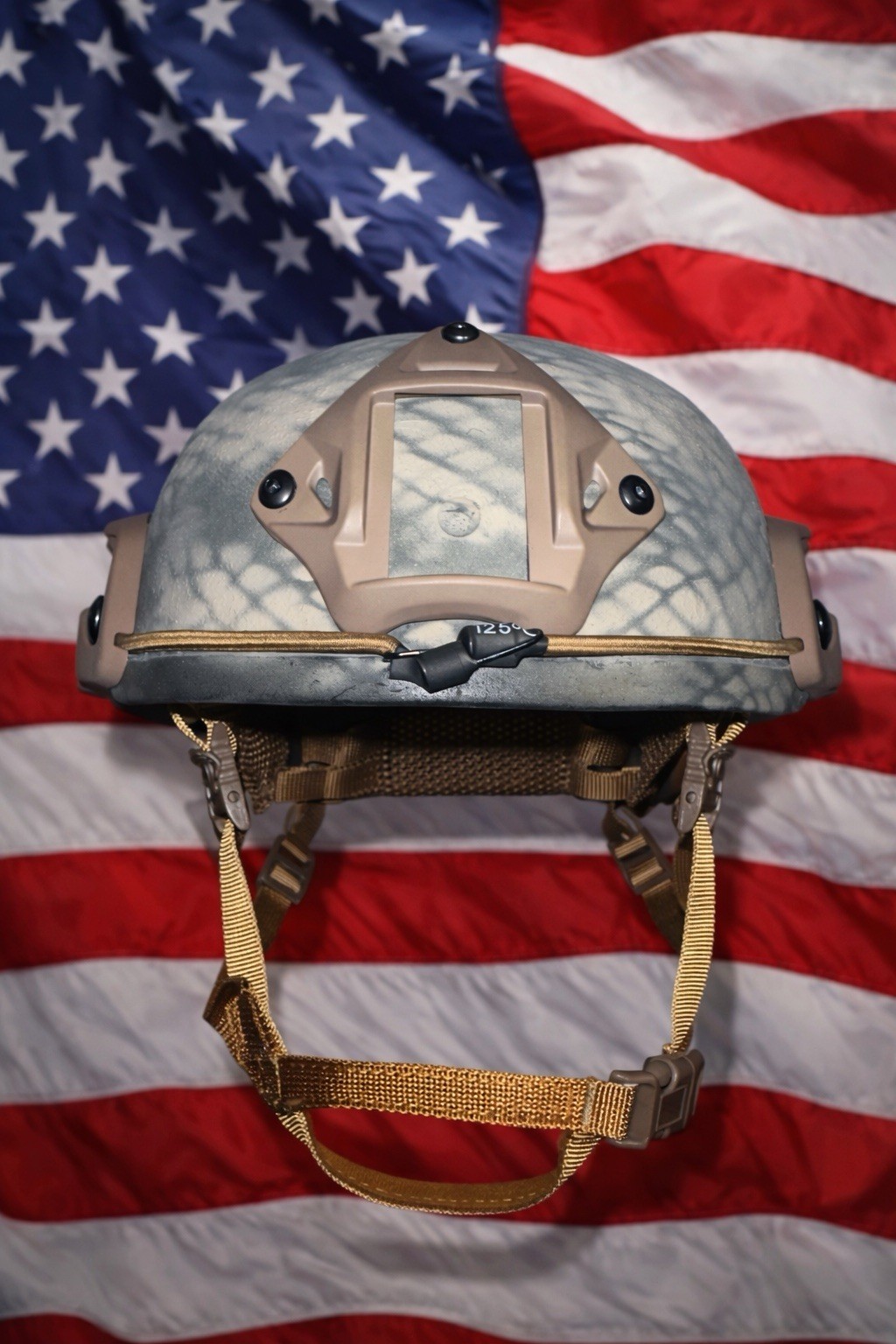 USGI SDS/Bae Systems Medium Ach Helmet High Cut With Walker Razors/ir Strobe