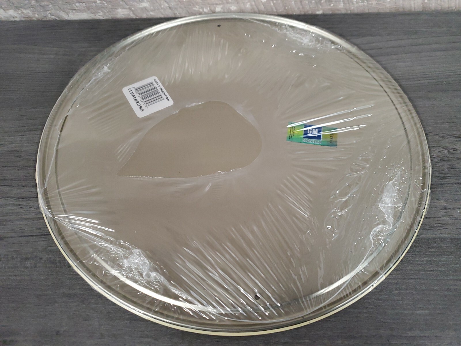 CHEVY AMERICAN ORIGINAL AMERICAN TRADITION DETROIT USA 12" ROUND METAL WALL SIGN