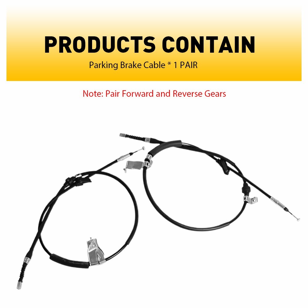 For 1994-1998 Acura Integra 1992-2000 Honda Civic Rear Parking Brake Cable E