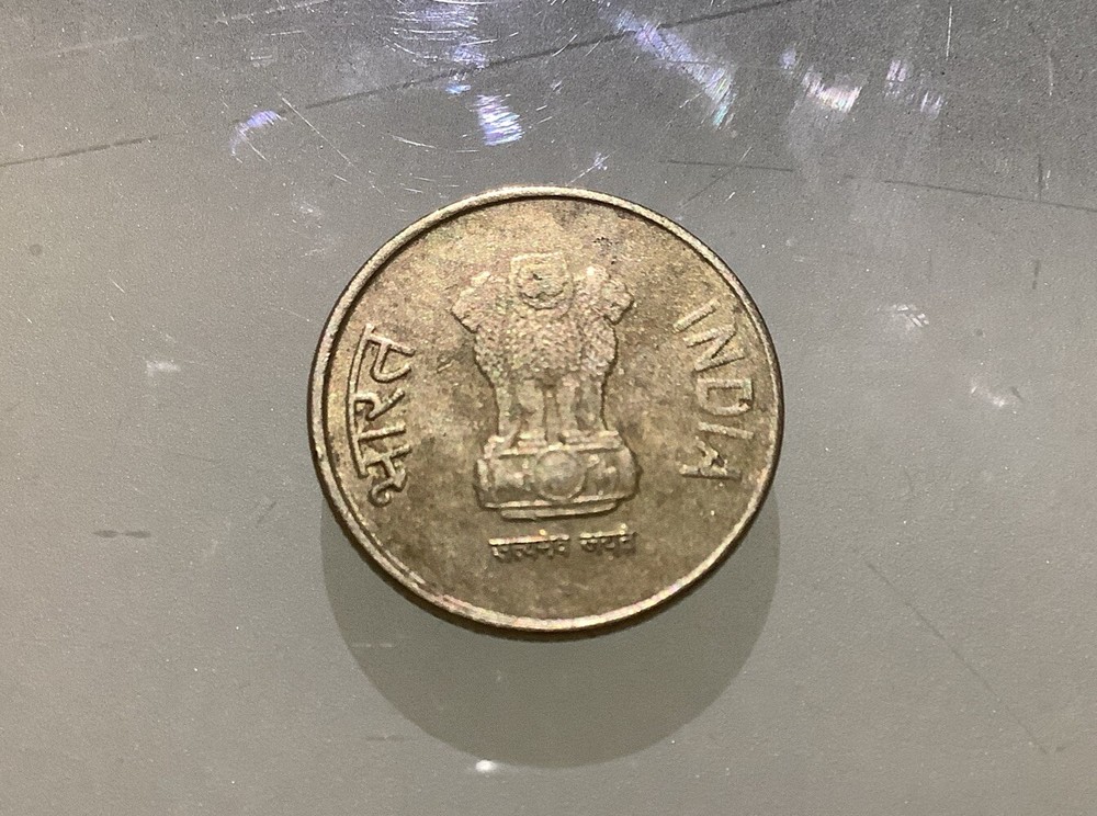India 5 Rupees 2012 Circulated