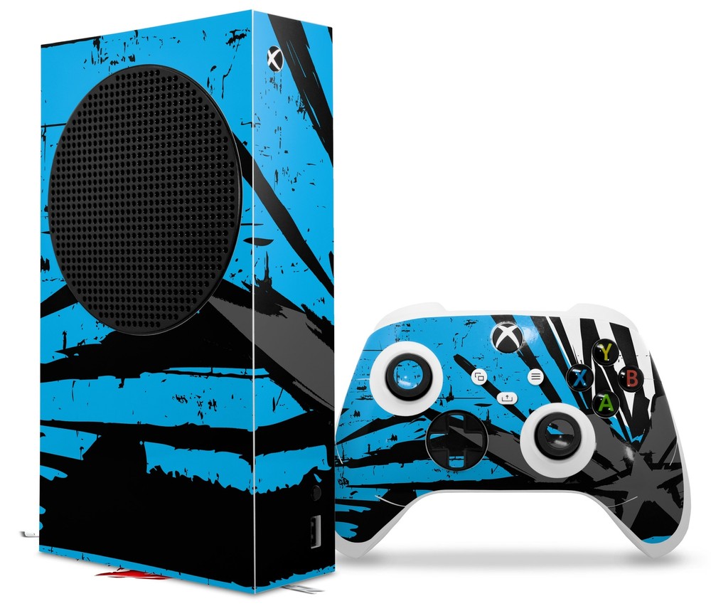 Skins XBOX Series S Console Controller Baja 0040 Blue Medium