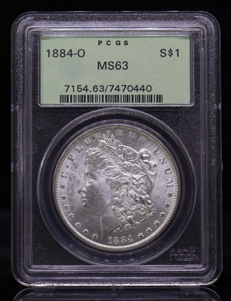 1884-O Morgan Dollar PCGS MS63