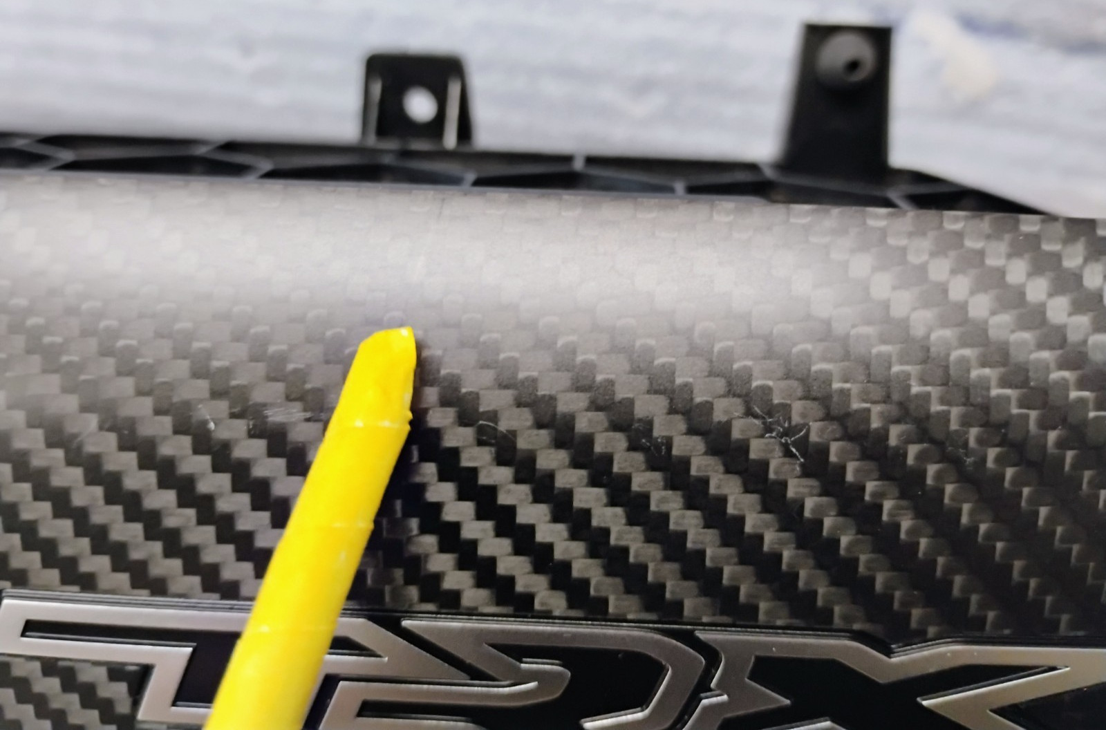 OEM Carbon Fiber Instrument Panel Glove Box 2021-2024 Ram 1500 TRX 6WQ592X7AB